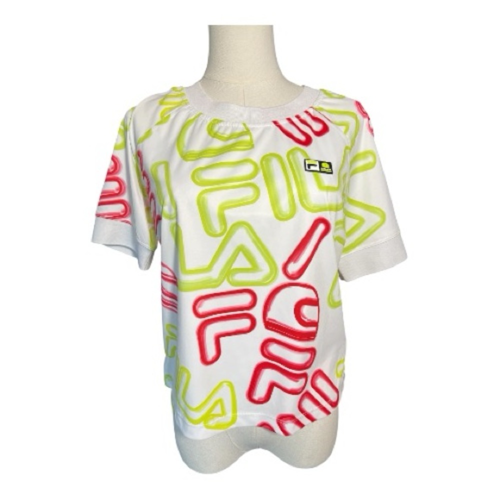 🆕 NWT Fila women’s VR46 Riders Academy cropped t-shirt | size M